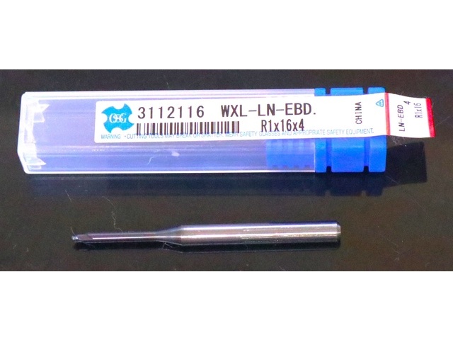 OSG WXL-LN-EBD R1×16×1 未使用 エンドミル の画像 1枚目