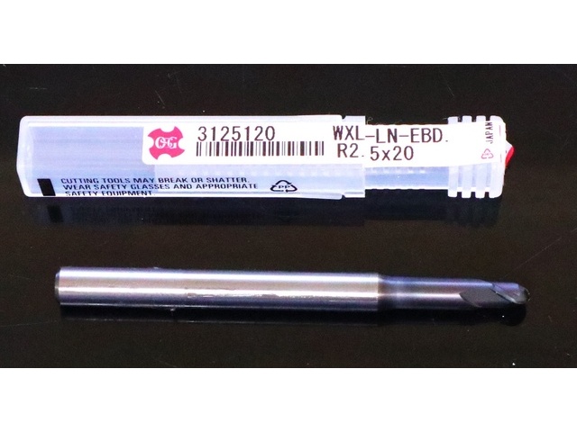 OSG WXL-LN-EBD R2.5×20 未使用 エンドミル の画像 1枚目