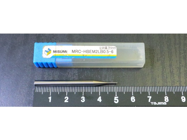 MISUMI CORP MRC-HBEM2LB 0.5-6 未使用 End Mill Image 1