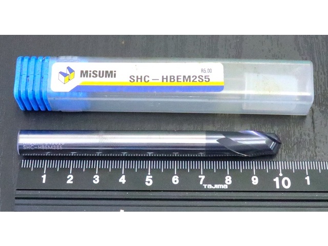 MISUMI CORP SHC-HBEM2S5 R5.00 未使用 End Mill Image 1
