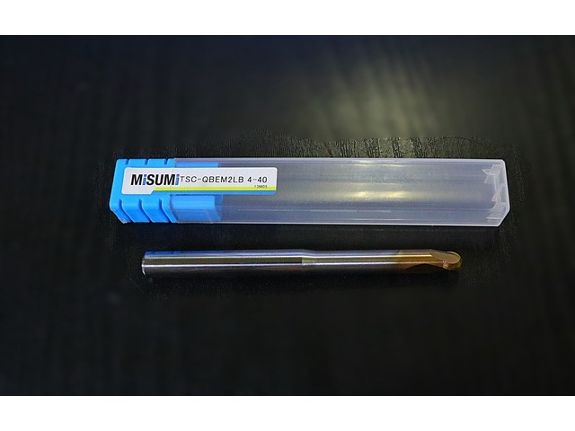 MISUMI CORP TSC-QBEM2LB 4-40 End Mill Image 1
