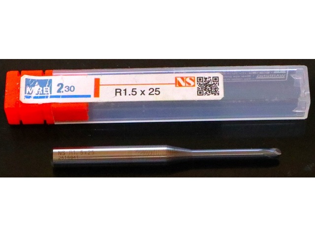 日進工具 NS MRB230 R1.5×25 未使用 エンドミル の画像 1枚目