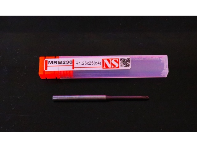 日進工具 NS MRB230 R1.5×25(d4) 未使用 エンドミル の画像 1枚目