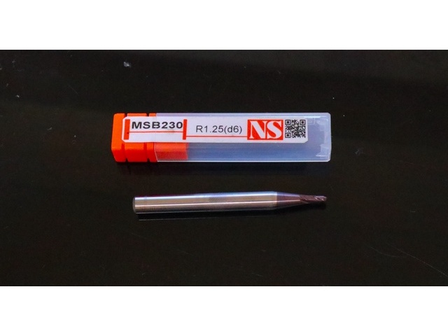 日進工具 NS MSB230 R1.25(d6) 未使用 エンドミル の画像 1枚目