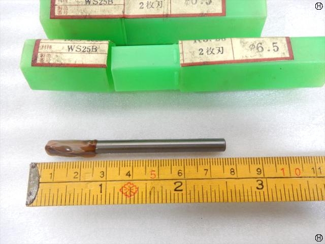 HITACHI TOOL BES-2065 R3.25mm 3本 End Mill Image 2