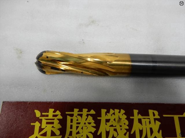 日立ツール 径20(R10) 刃長57mm245mm エアーホールあり エンドミル の画像 2枚目