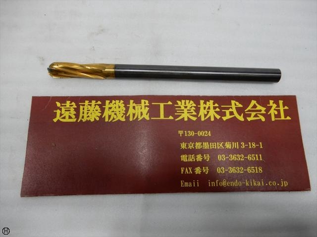  径20(R10) 刃長60mm250mm エアーホールあり End Mill Image 1