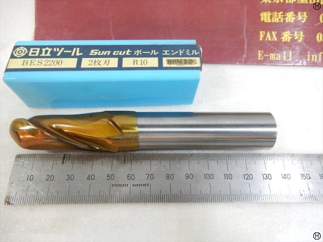 日立ツール BES2200 2枚刃 エンドミル の画像 2枚目