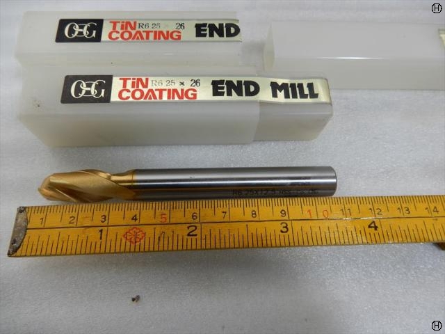 OSG EX-TIN-EBD R6.25 2本 End Mill Image 2