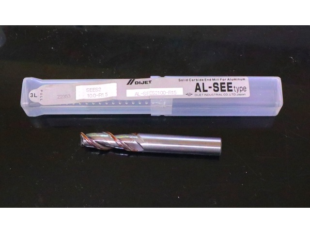 ダイジェット工業 AL-SEES2100-R15 未使用 エンドミル の画像 1枚目