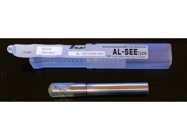 DIJET AL-SEES3100-R20 未使用 End Mill Image 1