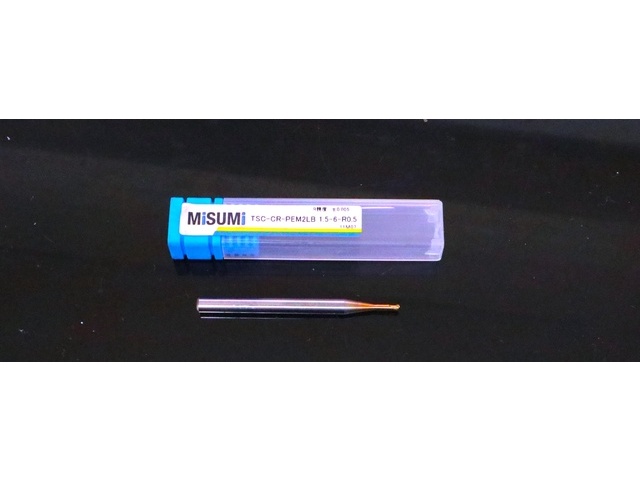 MISUMI CORP TSC-CR-PEM2LB 1.5-6-R0.5 未使用 End Mill Image 1