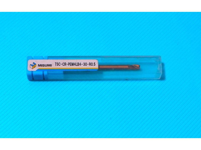 MISUMI CORP TSC-CR-PEM4LB4-30-R0.5 未使用 End Mill Image 1