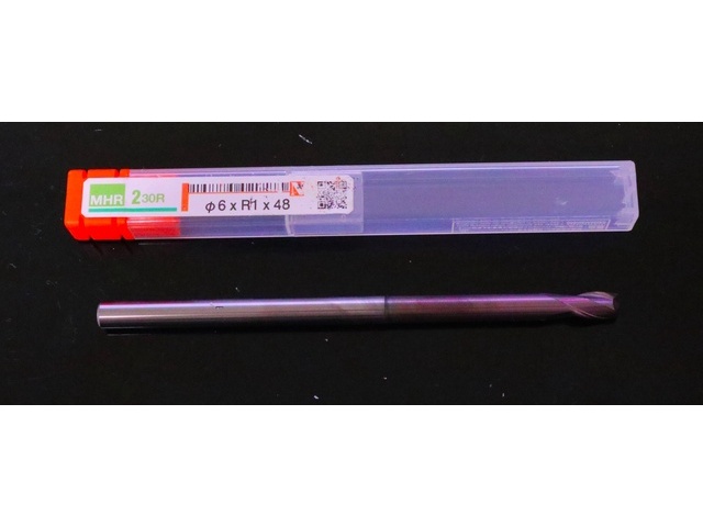 日進工具 NS MRB230 φ6×R1×48 未使用 エンドミル の画像 1枚目