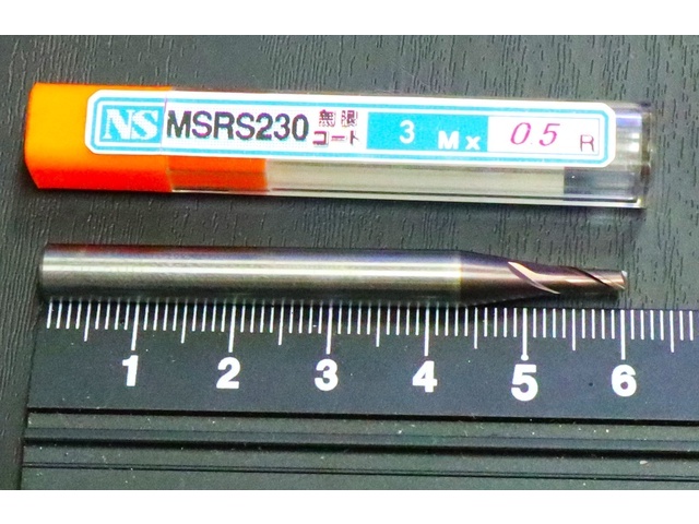 日進工具 NS MSRS230 3M×0.5 エンドミル の画像 1枚目