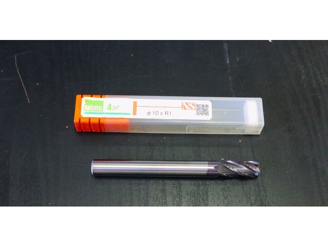 日進工具 NS MSRS430 Φ10×R1 未使用 エンドミル の画像 1枚目