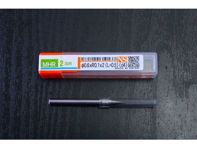 日進工具 NS NMHR 230R φ0.6×R0.1×2(L=0.5) エンドミル の画像 1枚目