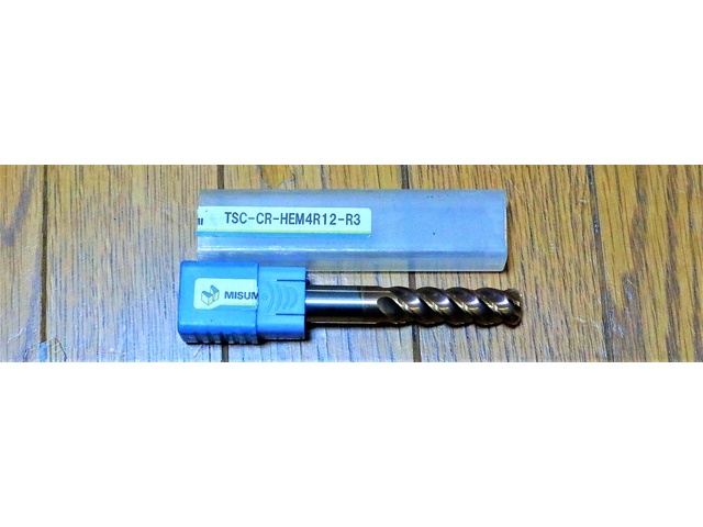 MISUMI CORP TSC-HEM4R12-R3 未使用 End Mill Image 1