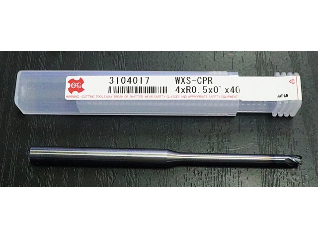 OSG WXS-CPR-4XR0.5X0X40 エンドミル の画像 1枚目