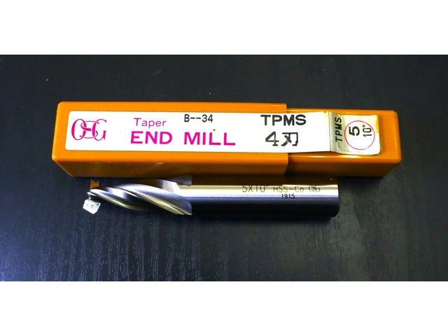 OSG B-34 TPMS 5 10° 未使用 エンドミル の画像 1枚目