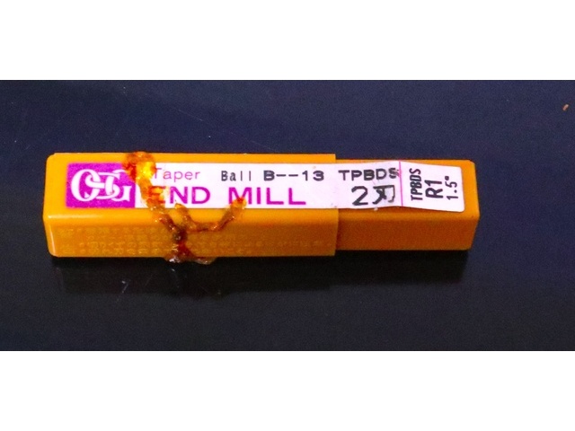 OSG TPBDS R1 1.5° 未使用 エンドミル の画像 1枚目