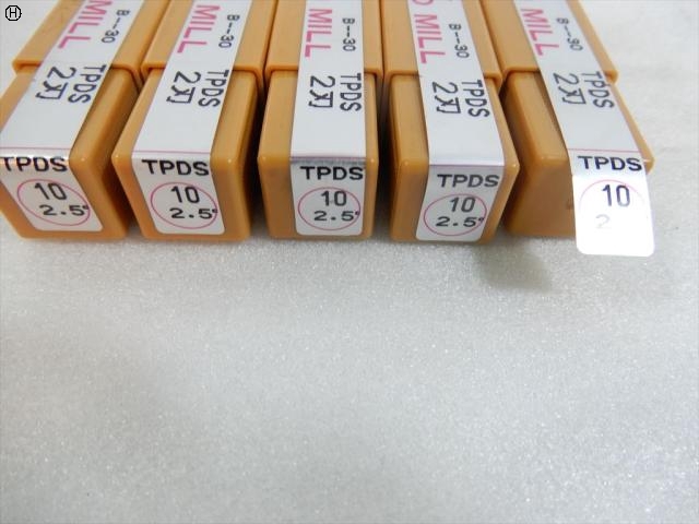 OSG TPDS10×2 5°2枚刃 5本 エンドミル の画像 3枚目