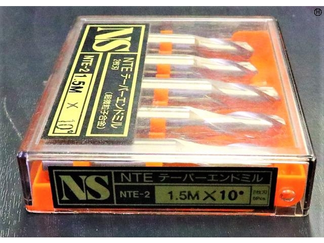 日進工具 NS 1.5M×10° 未使用 エンドミル の画像 2枚目