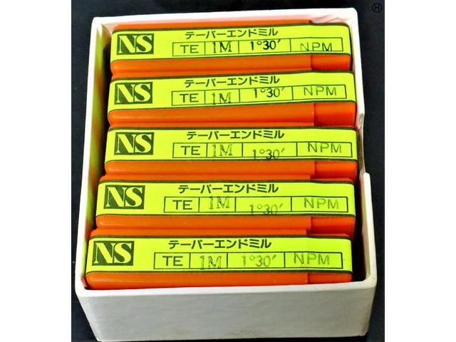 日進工具 NS TE 1M×1°30 NPM 10個 未使用 エンドミル の画像 2枚目