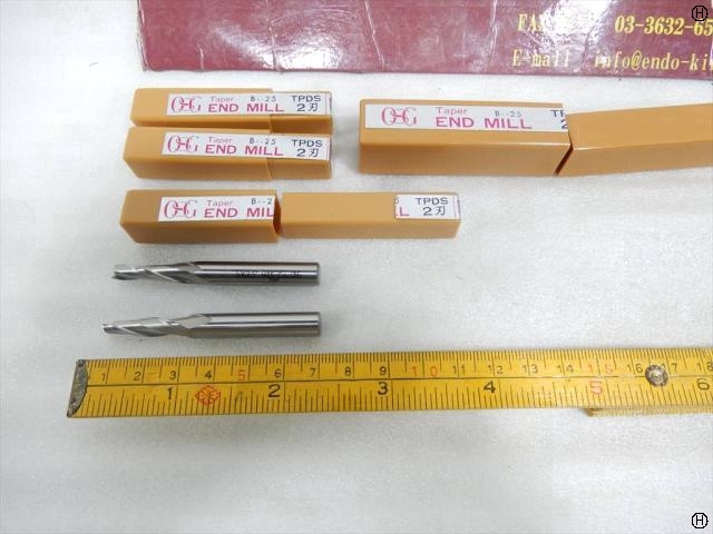 OSG TPDS 刃径5mm×2.5° 4本 End Mill Image 2