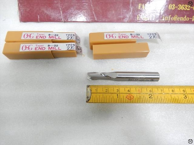 OSG TPDS 刃径8mm×1.5° 3本 エンドミル の画像 2枚目