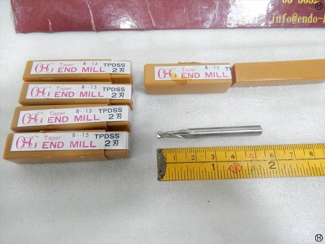 OSG TPDSS 刃径4mm×2.5° 5本 エンドミル の画像 2枚目