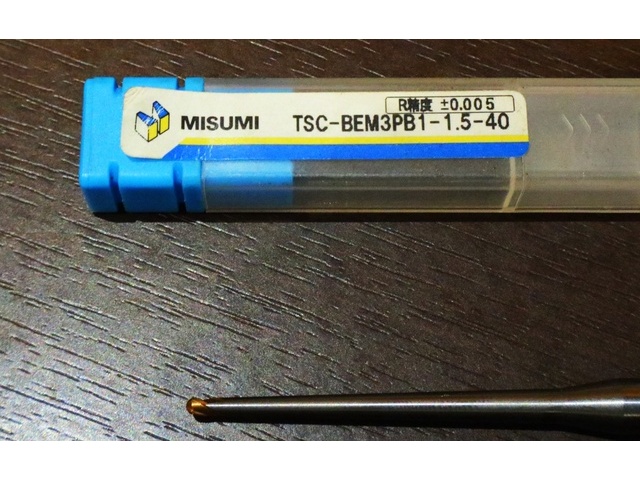 MISUMI CORP TSC-BEM3PB1-1.5-40 未使用 End Mill Image 2