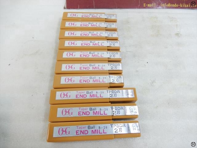 OSG TPBDR 2刃 R5×0.5° エンドミル の画像 2枚目