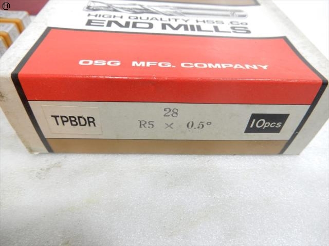 OSG TPBDR 2刃 R5×0.5° エンドミル の画像 3枚目