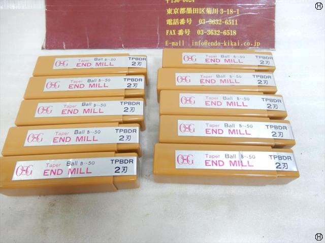 OSG TPBDR 2刃 R5×5° エンドミル の画像 2枚目