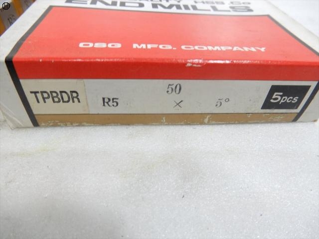 OSG TPBDR 2刃 R5×5° エンドミル の画像 3枚目