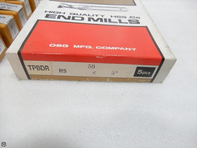 OSG TPBDR 2刃 R5×5° エンドミル の画像 4枚目