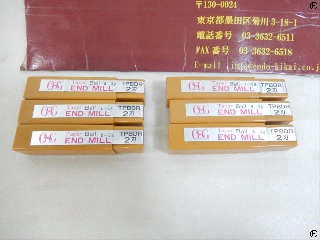 OSG TPBDR R4×1.5° 6本 エンドミル の画像 2枚目