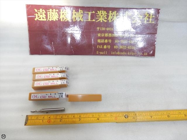 OSG TPBDS R2×1°4本 End Mill Image 1