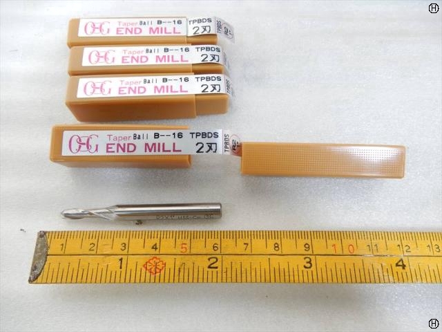OSG TPBDS R2×1°4本 End Mill Image 2