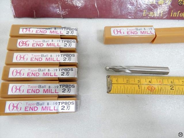 OSG TPBDS R3×1 5° 7本 End Mill Image 2