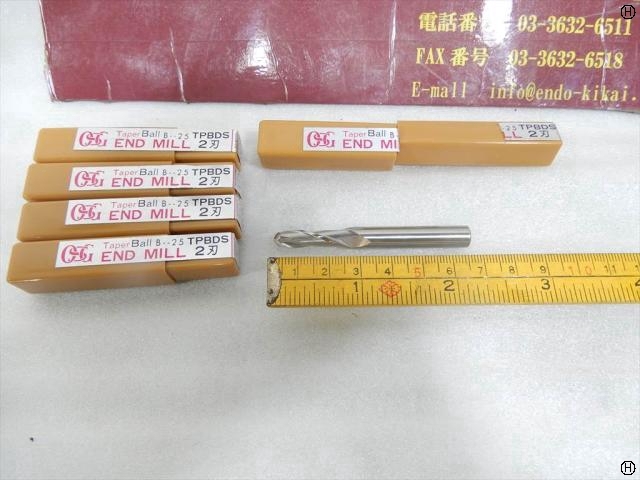 OSG TPBDS R3×2° 5本 エンドミル の画像 2枚目