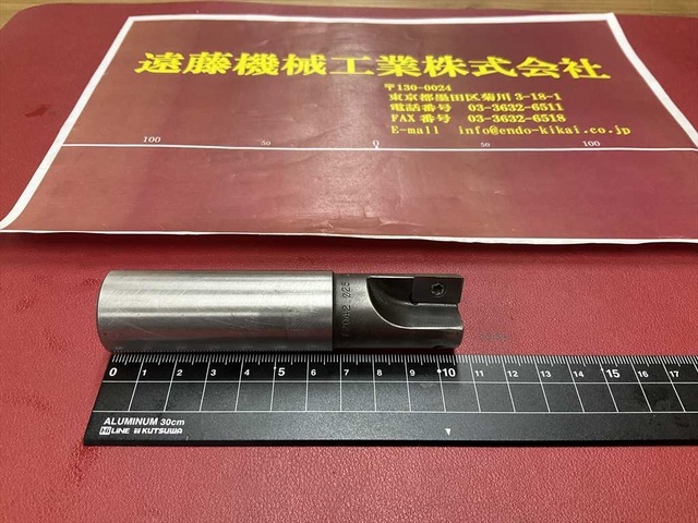OSG F2042 Φ25 シャンク径25mm 2枚刃 エンドミル の画像 1枚目