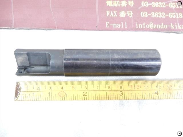三菱マテリアル TBE1200S 1枚刃(刃なし) シャンク径25mm エンドミル の画像 2枚目