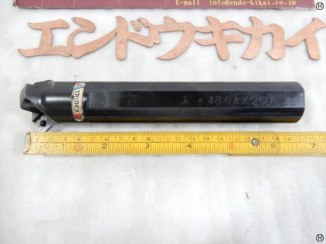 三菱マテリアル φ48.64×250 3枚刃 シャンク径32mm エンドミル の画像 2枚目