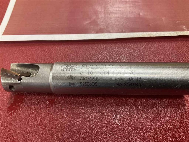大昭和精機 BIG ST16-FCM16092-90 2枚刃 シャンク径16mm エンドミル の画像 4枚目