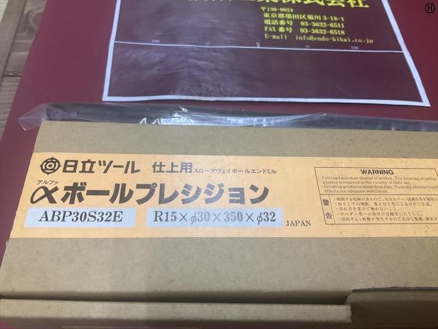 HITACHI TOOL αボールプレシジョンABP30S32E 未使用品 End Mill Image 2