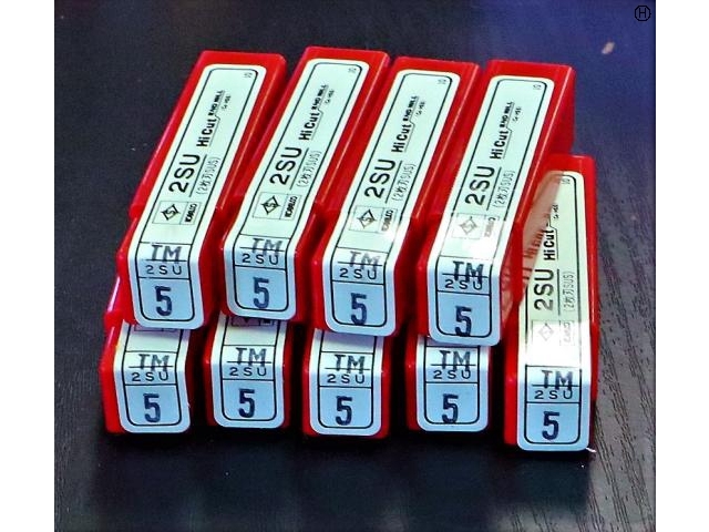KOBE STEEL 2SU 5 9個 未使用 End Mill Image 2