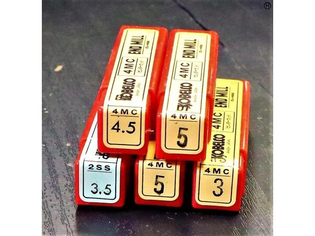 KOBELCO 一山 5個 未使用 エンドミル の画像 2枚目