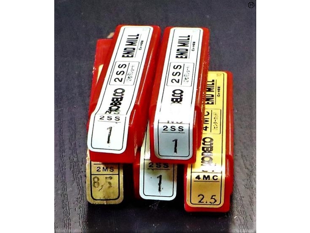 KOBE STEEL 一山 5個 未使用 End Mill Image 2